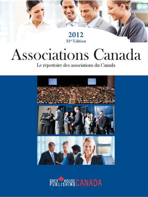cover image of Associations Canada 2012
